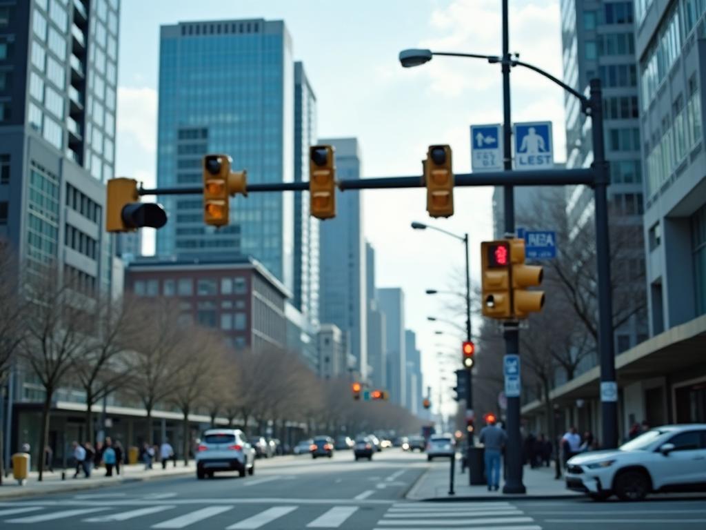 Traffic Lights on the road